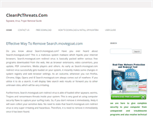 Tablet Screenshot of cleanpcthreats.com